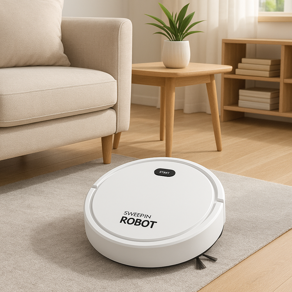 Robot Aspiradora - SmartClean - Tu Aliada en la Limpieza Diaria