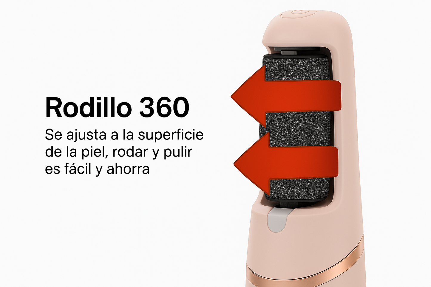 Lima Eléctrica Exfoliante PediTouch