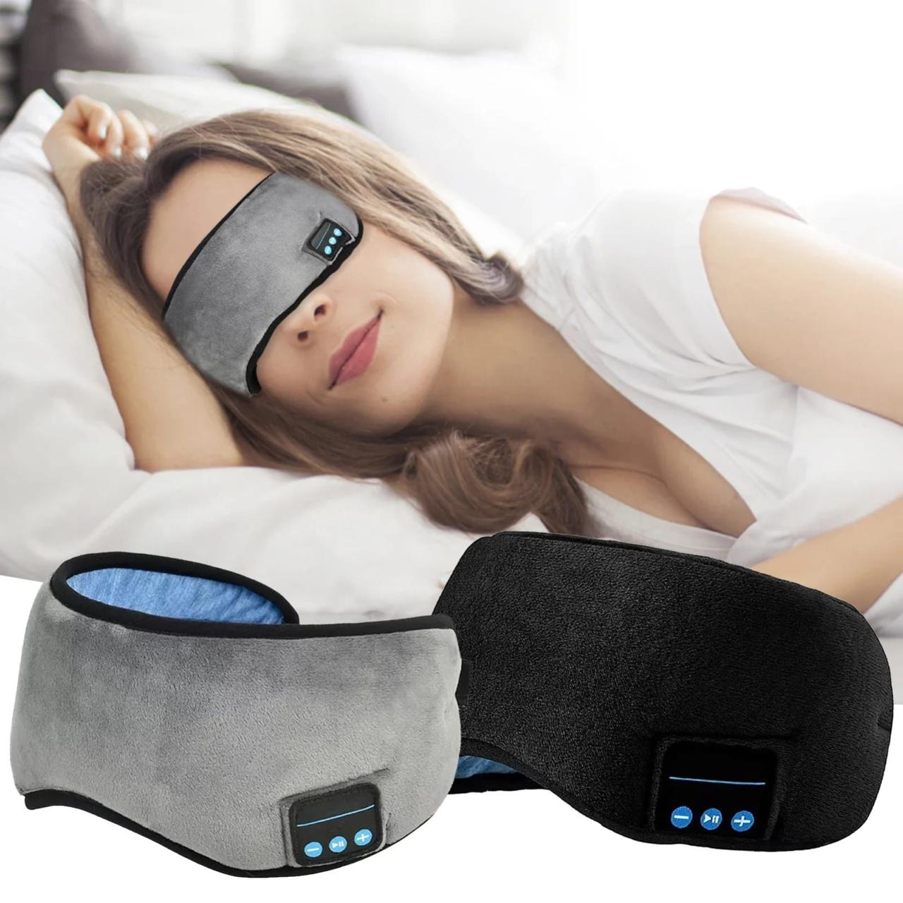 Antifaz para Dormir con Audífonos Bluetooth