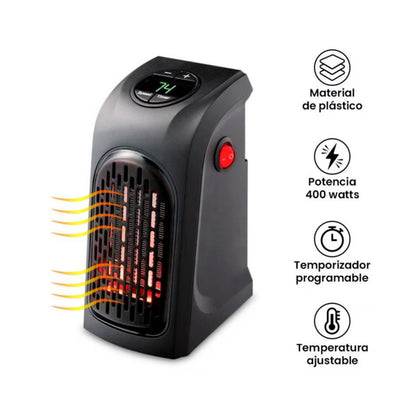 Calefactor eléctrico de bajo consumo